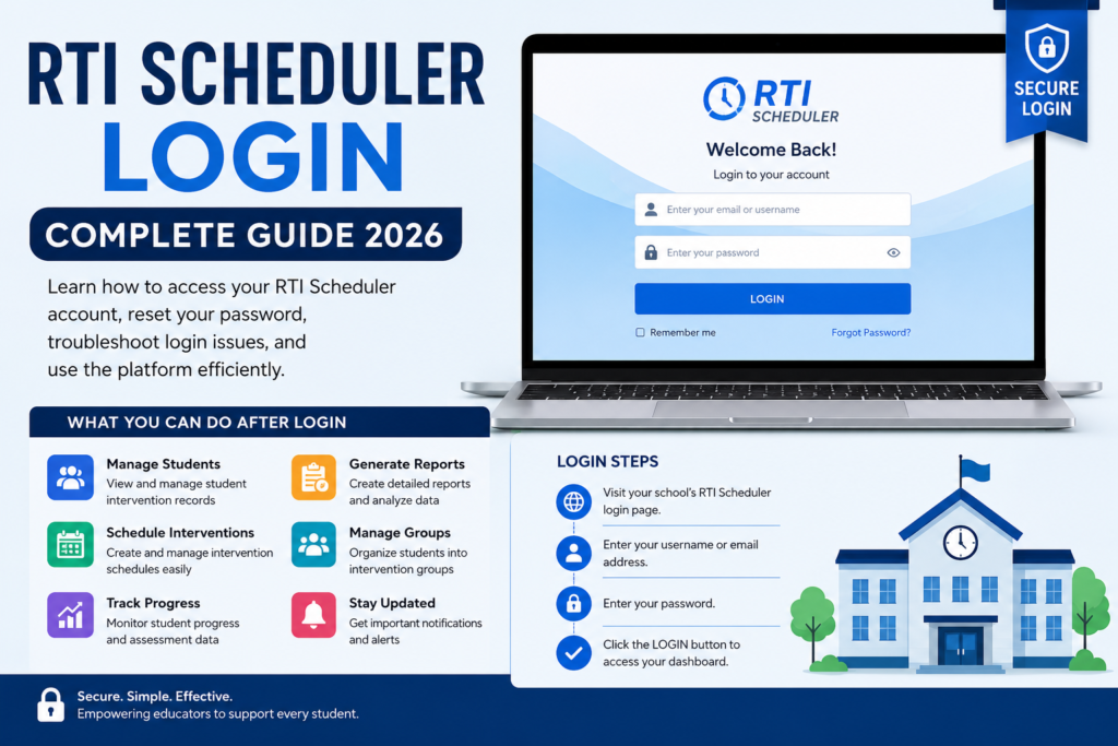 RTI Scheduler Login